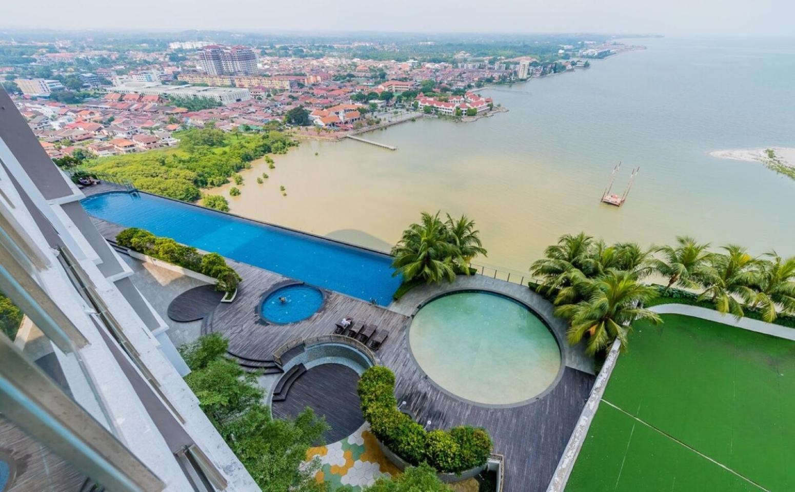 Silverscape Seaview Residence Melaka المظهر الخارجي الصورة